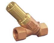 Soupape de décharge en ligne bronze / PTFE - GOETZE